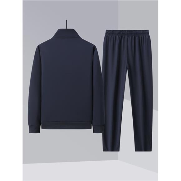 NWT Men's Navy Blue Lightweight Tracksuit Set - Picture 7 of 7